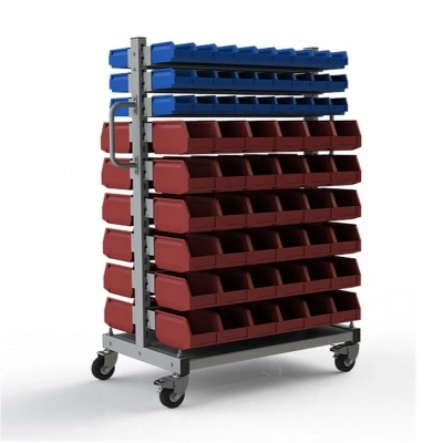 Стеллаж мобильный №207 (1415х950х610)