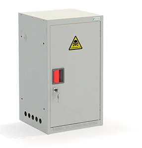 Шкаф для газовых баллонов ШГР 27-1-4(27л) 700x400x385 мм Светло-серый