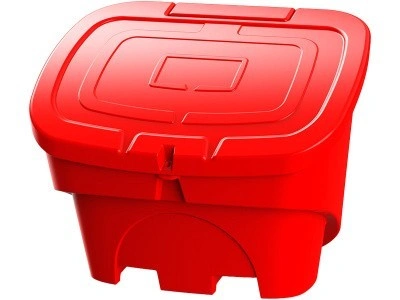 Контейнер 400л. мороз. для песка, с крышкой цв. красный, арт. КДП-400 красный, код: 31644