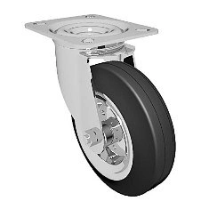 Комплект колесных опор для мусорного 4-х колёсного контейнера с крепежами