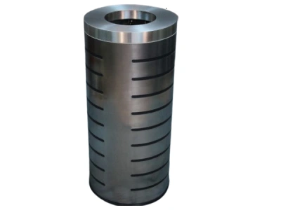 Урна Аврора-1, шлиф. с наклейками, с емкостью 38 л