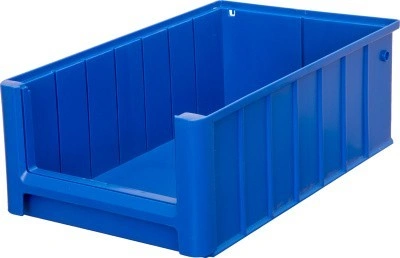 Ящик сплошной 400×234×140 мм, объем 13.1 л., арт.: SK 4214, синий, код: 12375