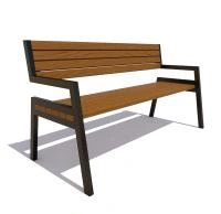 Скамейка уличная «Дубна»