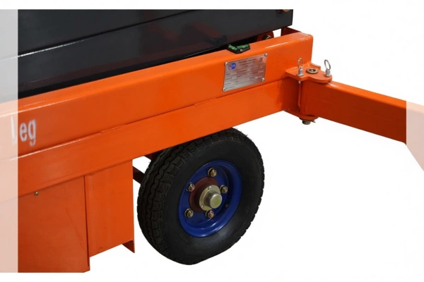 Подъемник ножничный передвижной 500 кг 9/11 м TOR SJY-0,5-9 AC 380В сетевой (G)