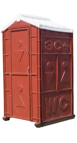 Туалетная кабина «Дачник» с пластиковым поддоном (бак 150 литров)  