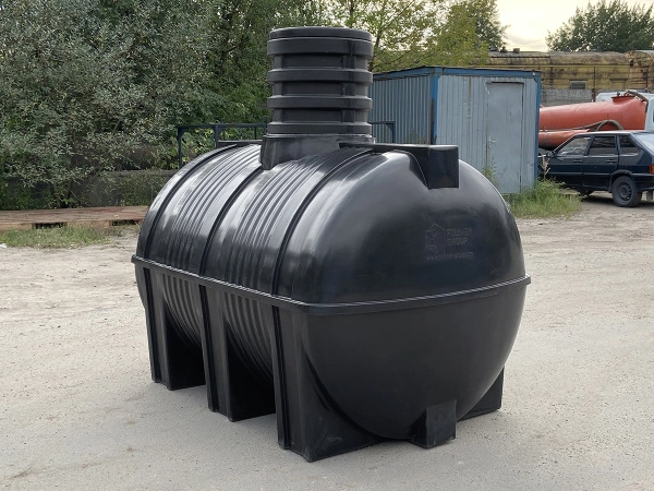 Подземная емкость D 3000 литров (черный)