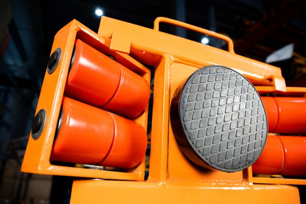 Роликовая платформа поворотная TOR X8 г/п 8 т (с ручкой)