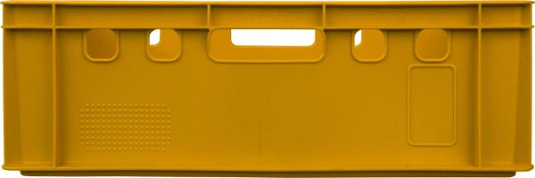 Ящик сплошной 600×400×200 мм, объем 40 л., арт.: 207, синий, код: 00385, Е2 (евроформат)