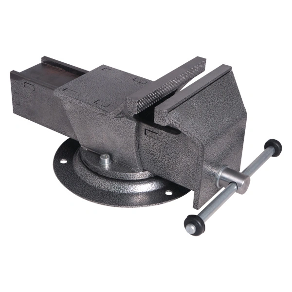 Тиски слесарные поворотные Калибр ТПСН-150ИС, Россия 