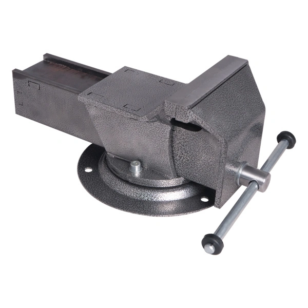 Тиски слесарные поворотные Калибр ТПСН-150ИС, Россия 