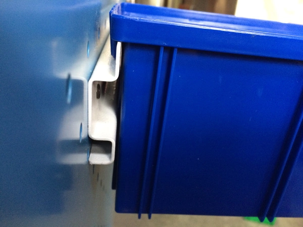 Органайзер настенный Стелла-техник V-2-650-синий , 4 ящика V-2