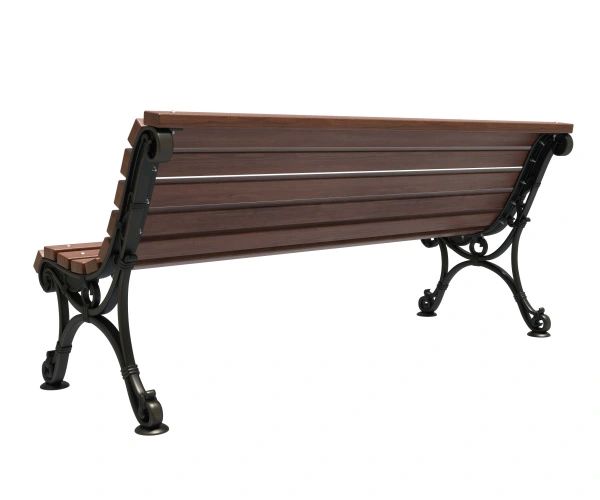 Скамейка чугунная «Новая Европа» 2,0 м (2 опоры)